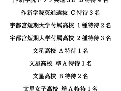 2026私立高校入試結果のサムネイル